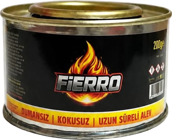 FIERRO Reşo Jel Yakıtı 200 g teneke kutu